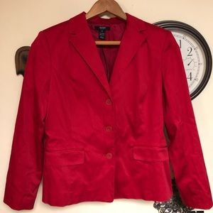 Alfani Petite Red Suit Jacket 8P
